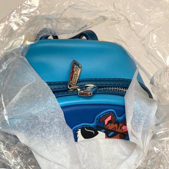 Loungefly Oliver & Company Taxi Ride Mini Backpack - Picture 8 of 9